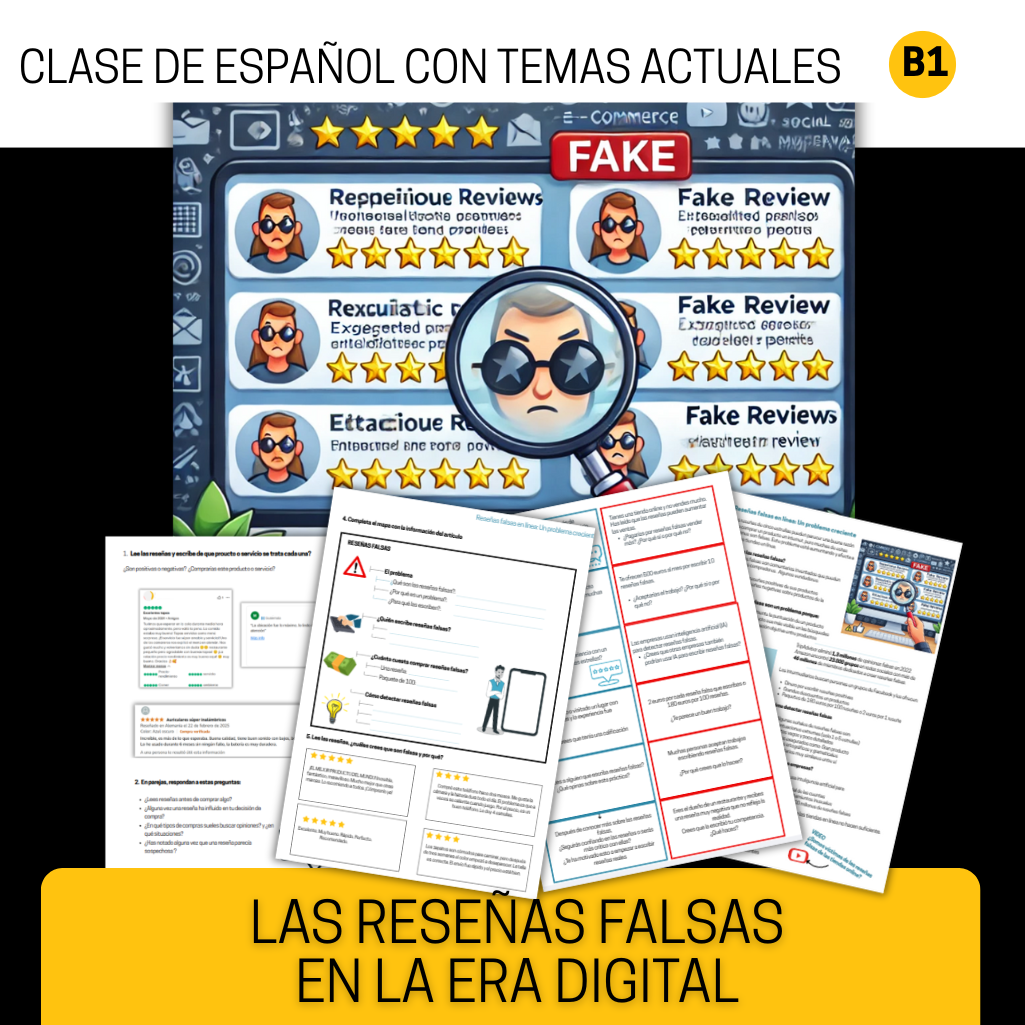 reseñas falsas en internet